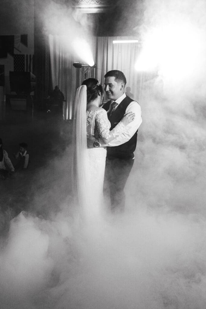 Documentary-style Wedding in Humboldt county at Fortuna Veteran's Hall.